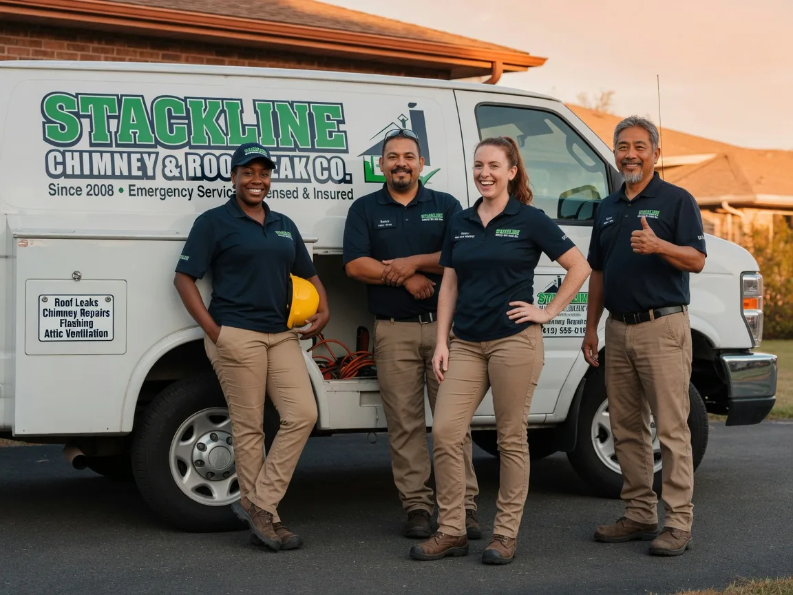 Chimney flashing repair company in Story, WY